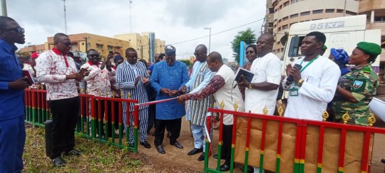 Ouagadougou&nbsp;: RAYNAL Assurances inaugure un rond-point