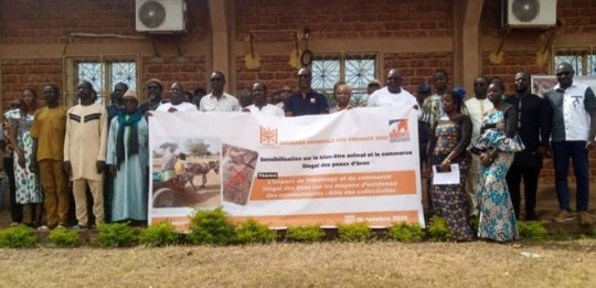 Lutte contre le commerce illégal d’ânes : Inades-Formation Burkina sensibilise à Dédougou