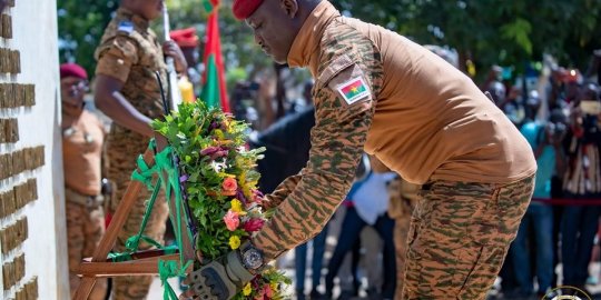 Journée nationale des martyrs 2025 : « Leur courage et  leur sacrifice demeurent une source d’inspiration pour bâtir une nation forte, souveraine et unie », capitaine Ibrahim Traoré