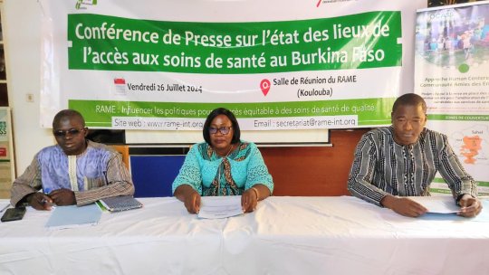 Burkina/Santé : « Il y a eu des efforts, mais il y a encore à faire », Christian Lamy, chargé de projets nationaux au RAME