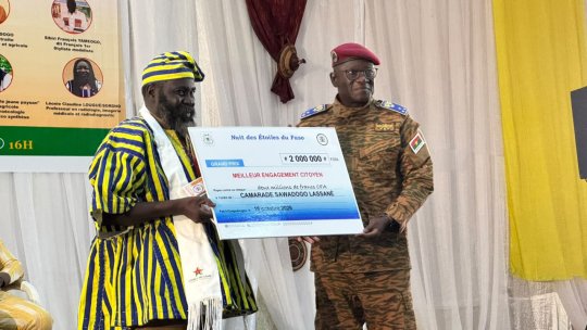 Burkina Faso&nbsp;: Lassané Sawadogo sacré meilleur acteur de l’engagement citoyen