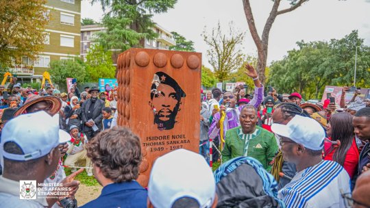 Burkina Faso - Italie&nbsp;: Thomas Sankara trône dans un parc à Rome
