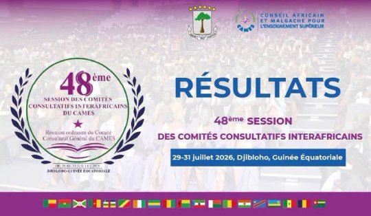 CAMES&nbsp;: Le Burkina Faso se hisse au 2ᵉ rang avec 412 inscrits aux listes d’aptitude de la 48ᵉ session des Comités consultatifs interafricains