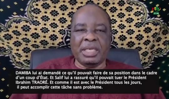 Tentative de déstabilisation&nbsp;: «&nbsp;Salif l’a rassuré qu’il pouvait tuer le président Ibrahim Traoré&nbsp;», témoigne un présumé complice