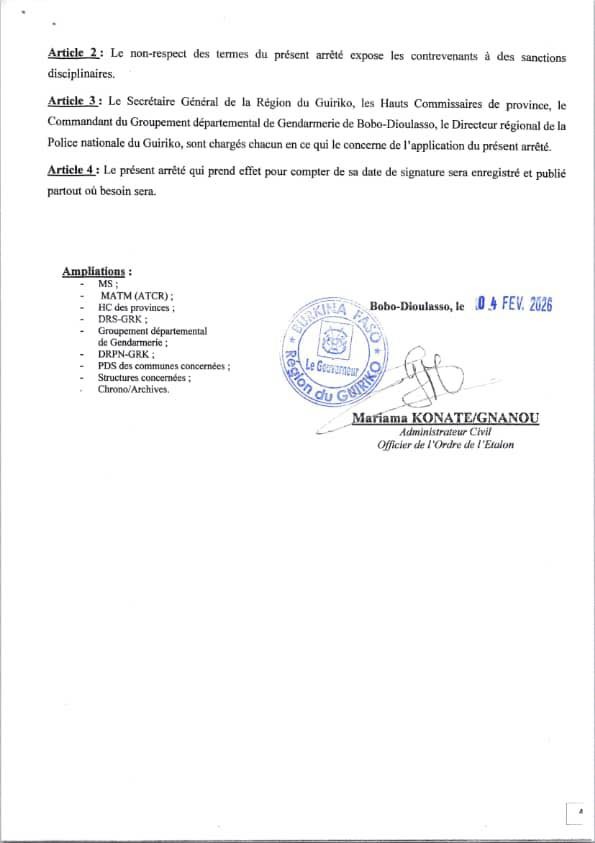 Région du Guiriko : Plusieurs établissements sanitaires de soins privés fermés pour illégalité 4