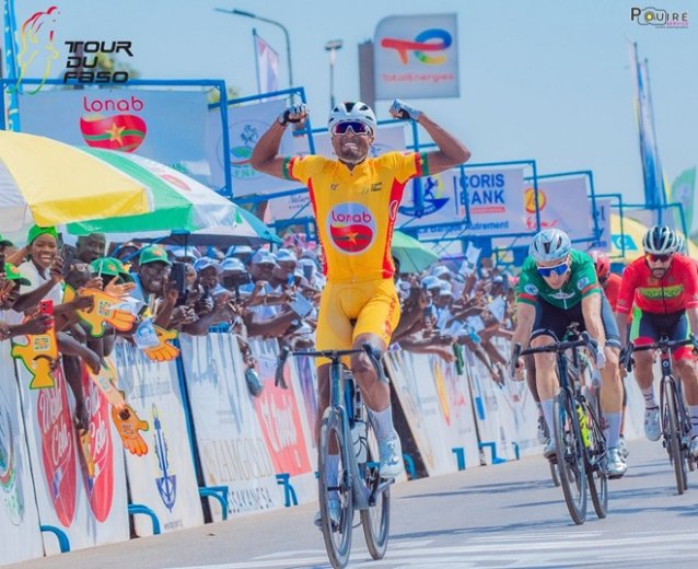 Tour du Faso 2025&nbsp;: Paul Daumont remporte la 8ᵉ étape à Zorgho et sécurise son maillot jaune