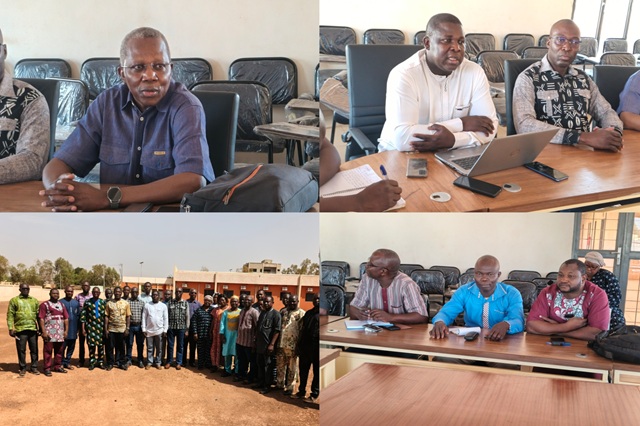 ‎CHU Yalgado Ouédraogo&nbsp;: Le Dr Cyriaque Paré renforce les capacités des correspondants communication
