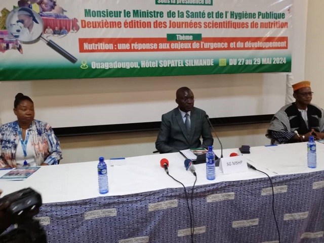 Burkina/Journées scientifiques de nutrition : Des résultats de recherche pour orienter la prise de décision