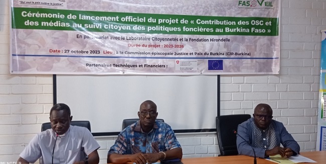 Suivi des politiques foncières au Burkina Faso : Un projet met à contribution les OSC et les médias