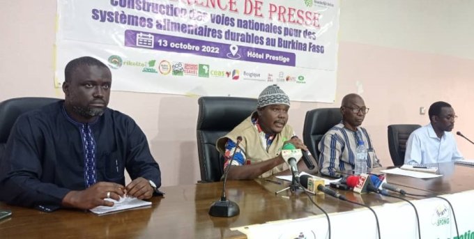 Burkina Faso&nbsp;: Des OSC invitent à construire des systèmes alimentaires durables