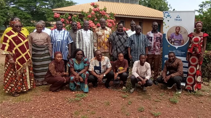 Promotion de la justice sociale au Burkina Faso&nbsp;: L’ONG Trias Afrique de l’Ouest et ses partenaires évaluent les acquis du programme DGD 2022-2026