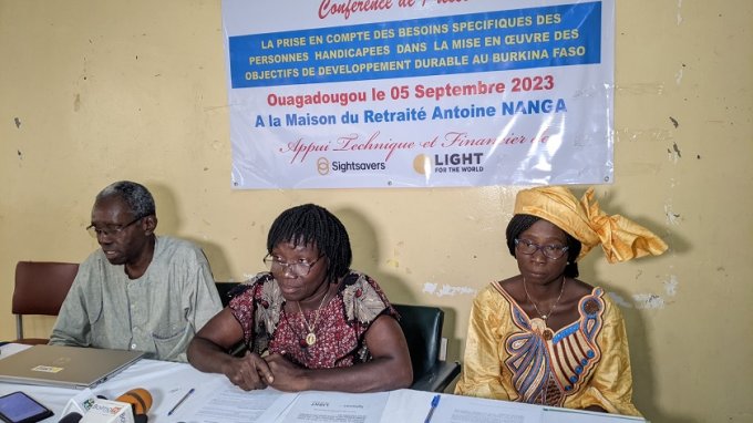 Burkina Faso : Les personnes vivant avec un handicap plaident pour leur implication dans la mise en œuvre des programmes qui leur sont dédiés