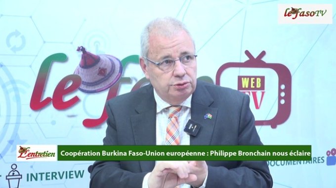 Coopération Burkina-Union européenne&nbsp;: L’ambassadeur Philippe Bronchain nous éclaire