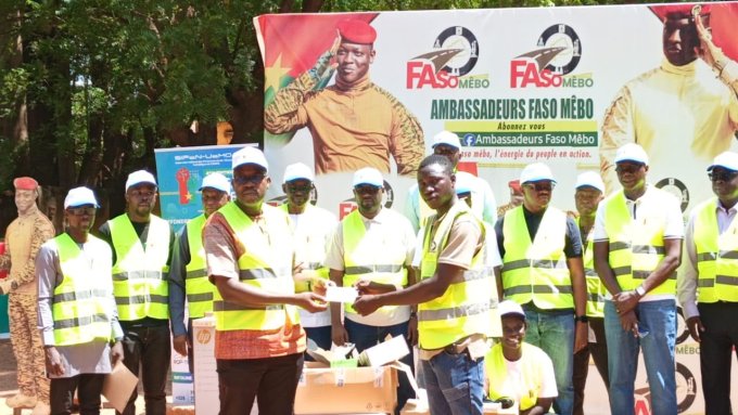 Burkina&nbsp;: Le SIPEN-UEMOA offre du matériel informatique à l’agence Faso Mêbo en soutien à ses opérations