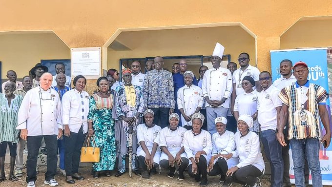 Burkina&nbsp;: Chef André ouvre son centre de formation professionnelle des métiers de bouche