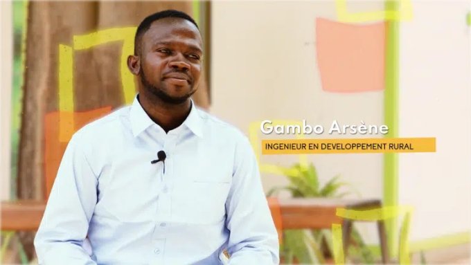 Le métier d’ingénieur en developpement rural avec Arsène Gambo