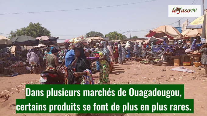 Burkina&nbsp;: Dans les marchés, la rareté des produits pèse sur vendeurs et consommateurs