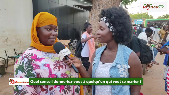 Quel conseil donneriez-vous à quelqu’un qui veut se marier&nbsp;?