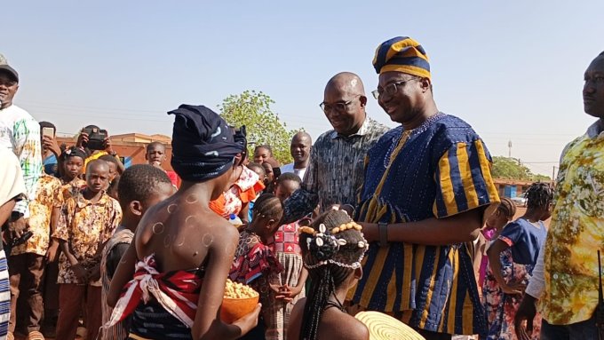 Burkina/Mois artistique et culturel&nbsp;: Le ministre Jacques Sosthène Dingara séduit par le patriotisme et le talent des élèves
