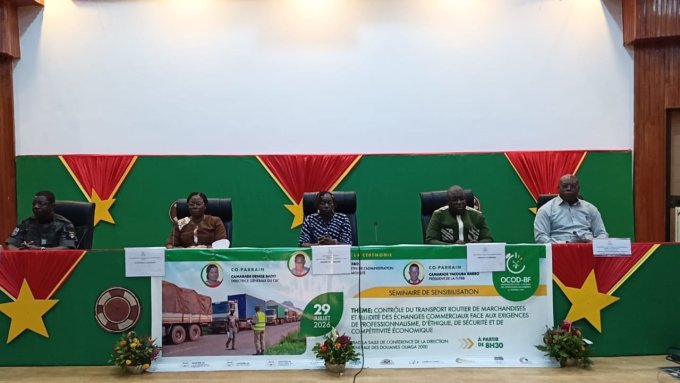 Burkina&nbsp;: Réflexion sur la fluidité des échanges commerciaux et le contrôle du transport routier de marchandise