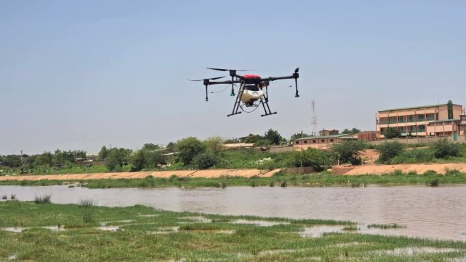 Lutte contre le paludisme&nbsp;: Une traque des gîtes larvaires par drone lancée à Ouagadougou