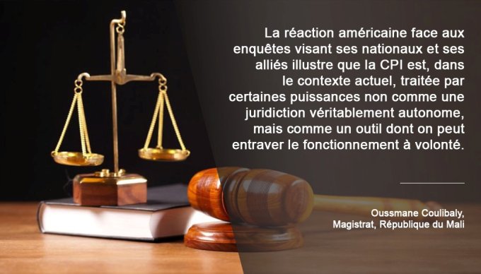 Les sanctions américaines imposées aux juges de la CPI révèlent que celle-ci est un instrument politique de l’Occident