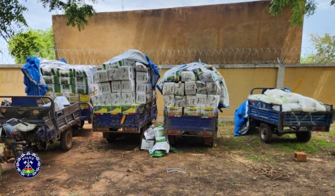 ‎Burkina&nbsp;: La Police Nationale saisit une importante quantité de pesticides et d’engrais d’une valeur de 11 millions de FCFA à Pô  ‎