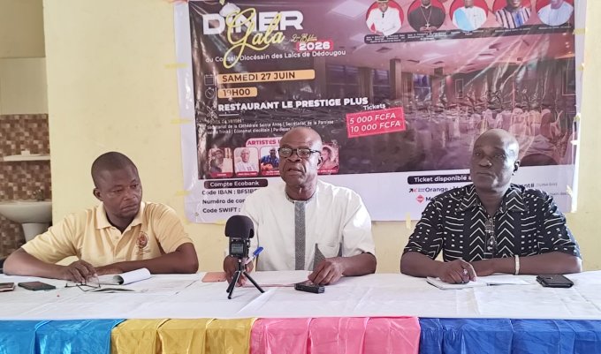 Diocèse de Dédougou&nbsp;: La communauté des laïcs se mobilise pour soutenir les charges à hauteur de dix millions de FCFA