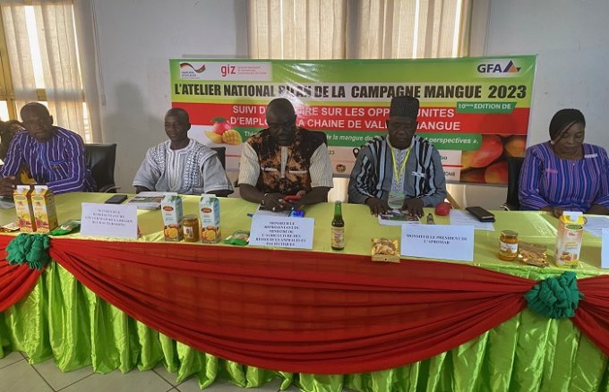 Burkina / Filière mangue : Des acteurs font le bilan de la campagne de commercialisation 2023