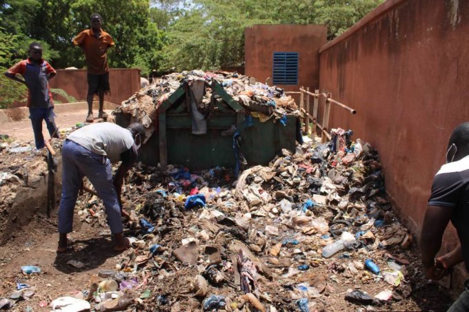 Ouagadougou&nbsp;: La Mairie de l’arrondissement 3  sévit contre les dépôts sauvages d’ordures au secteur 16