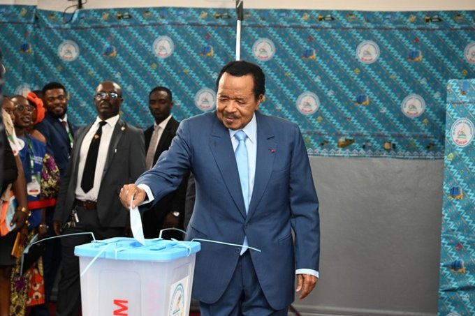 ‎Présidentielle au Cameroun : Paul Biya proclamé vainqueur par le ...