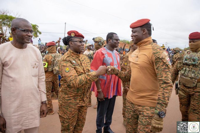 Burkina&nbsp;: Le président Ibrahim Traoré est à Ouahigouya 