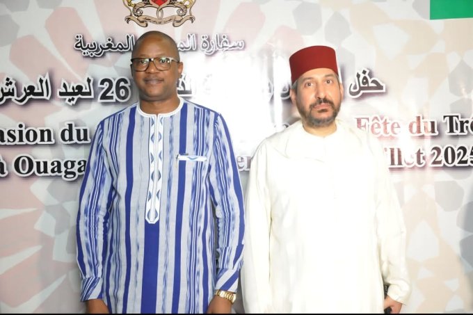 26e Anniversaire de la Fête du trône&nbsp;: L’ambassade du Royaume du Maroc au Burkina Faso a célébré l’événement