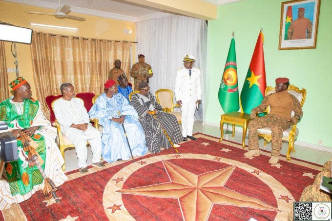 Ouahigouya&nbsp;: Ibrahim Traoré échange avec les chefs coutumiers 