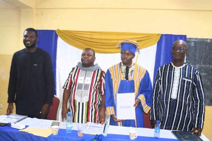 Burkina/Soutenance de Master&nbsp;: Fidèle Youané accède brillamment au grade de Maître en comptabilité, contrôle et audit grâce à sa recherche sur la CODEC/BB de Kaya