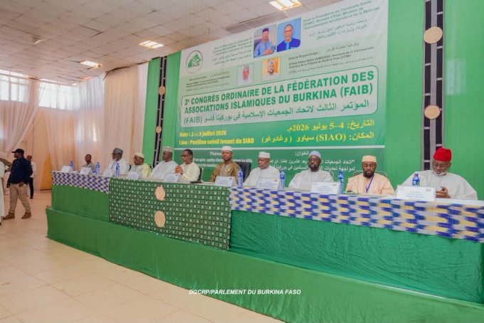 Burkina/Religion&nbsp;: La Fédération des associations islamiques tient son 3e congrès ordinaire, les 4 et 5 juillet 2026