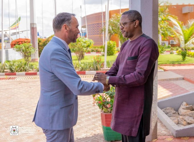Diplomatie&nbsp;: Le vice-Premier ministre, ministre en charge des Affaires étrangères du Royaume de Belgique, en visite d’amitié et de travail de 72 heures au Burkina Faso