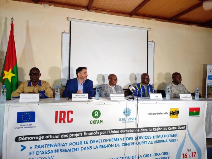 Burkina/Eau et assainissement : Démarrage officiel de deux nouveaux projets