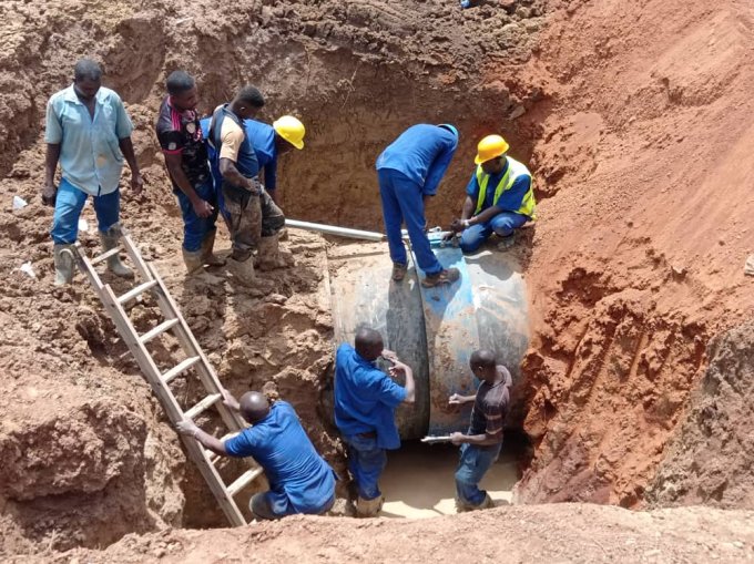 Burkina/Rupture de la conduite d’eau du site de Ziga : Fin des travaux de réparation, la desserte de la capitale reprend progressivement 