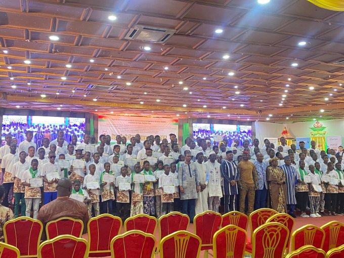 Journée de l’Excellence scolaire 2025&nbsp;: le Burkina Faso honore ses élèves et enseignants d’exception 	
