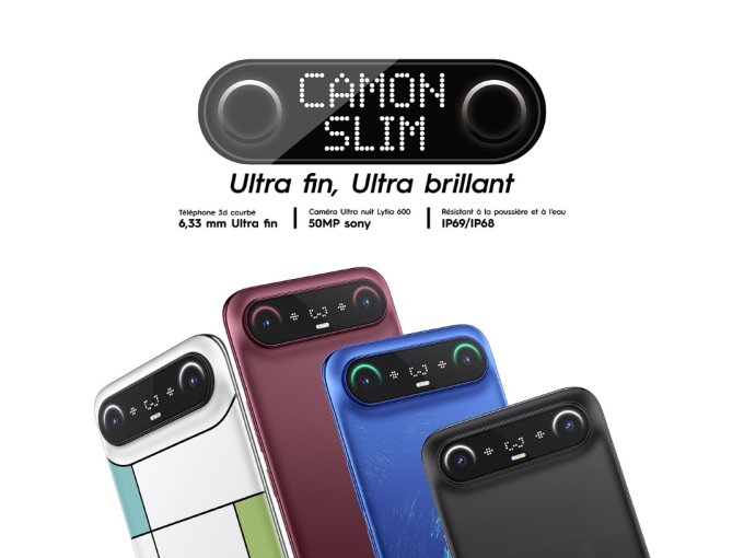 Tout savoir sur la toute nouvelle sortie de TECNO&nbsp;: Le CAMON SLIM
