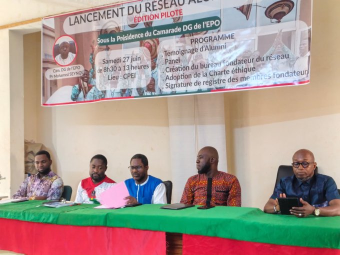 École polytechnique de Ouagadougou&nbsp;: Le réseau Alumni officiellement lancé avec l’adoption d’une charte éthique