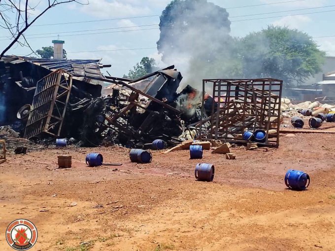 Burkina&nbsp;: Deux morts et trois blessés dans une collision suivie d’un incendie près de Bobo-Dioulasso
