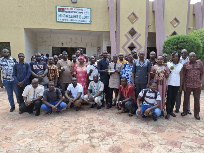 Burkina/Soins oculaires primaires&nbsp;: Avec l’appui de Light for the World, la région de Tannounyan renforce les compétences de ses agents de santé