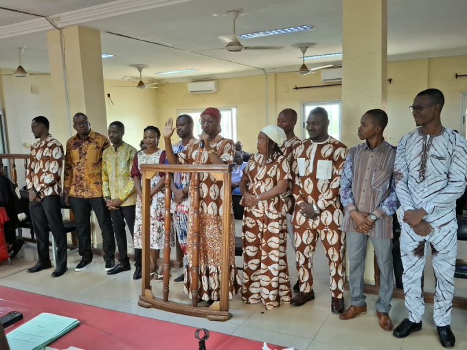 Bobo-Dioulasso&nbsp;: Onze clercs de notaire prêtent serment pour renforcer la sécurité juridique des citoyens