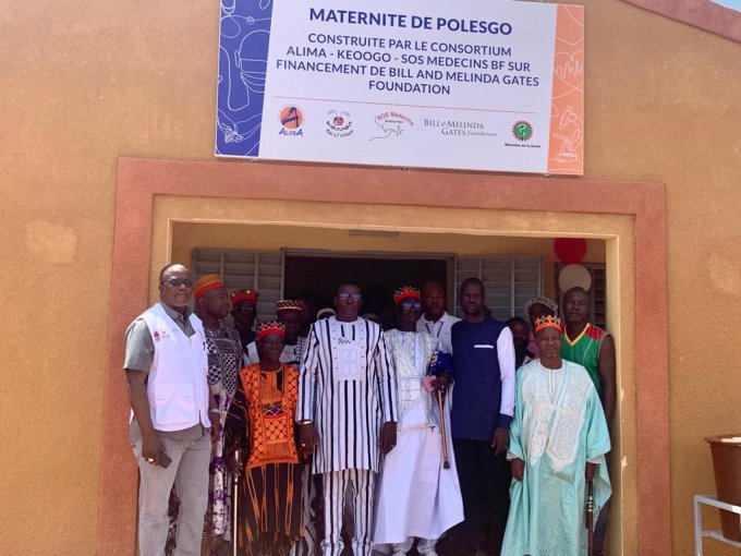 Burkina/Santé : Le CSPS de Polesgo a une nouvelle maternité 