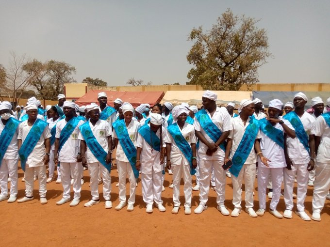 Burkina / Centre-est : Les élèves de l’école de formation Sainte Julie désormais aptes à fournir des soins de qualités aux patients