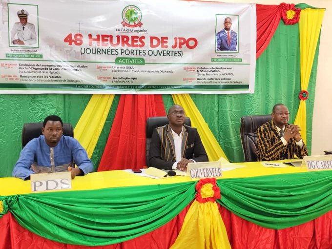 Dédougou : Des Journées portes ouvertes pour en savoir davantage sur la CARFO
