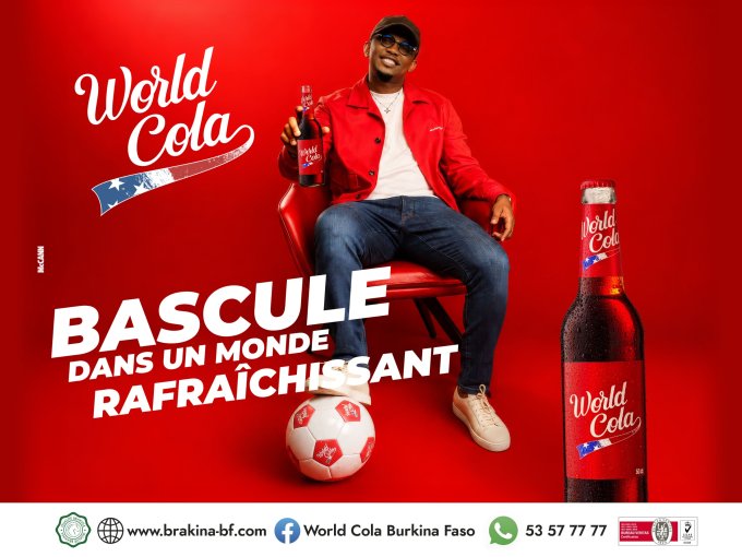 Samuel Eto’o, le légendaire numéro 9, rejoint la famille World Cola en tant que nouvel ambassadeur&nbsp;!