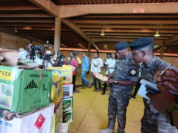 Contrebande&nbsp;: La douane met la main sur des produits alimentaires, sanitaires et phytosanitaires d’une valeur d’environ 115 millions de FCFA  